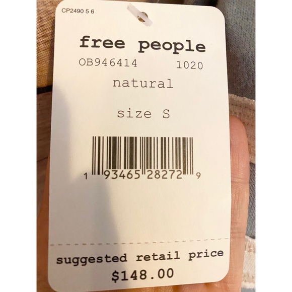 Free People Beach Break pullover hoodie, NWT small - Picture 4 of 4